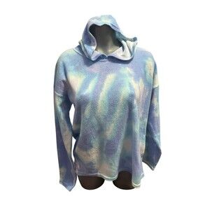CENY tye dye soft sweatshirt hoodie small